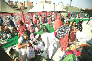 Riot affected people of Mustafabad