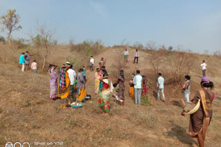 social distance maintaining in upadhi hamee works