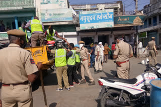 कपासन न्यूज़,  चितौड़गढ़ न्यूज़,  पुलिस सख्त , 70 वाहन जब्त,  Kapasan News,  Chittorgarh News,  Police in action,  70 vehicles seized