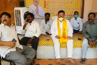 Kadapa Tedepa Incharge 12 hunger strike