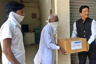 distribution-of-ration-kit-by-co-operative-bank-ltd-in-patan