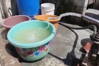 dirty water Supply in dhakka basti rewari