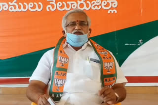 MP Vijayasai Reddy criticising Kanna Lakshminarayana is not correct says BJP state Secretary General