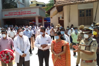 Special tribute to the team of doctors in mangalore