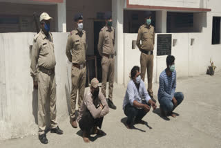 three people arrested in kashipur