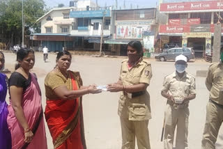 Kushtagi Anganwadi Worker Service food corona warriers