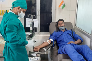 blue commandos team blood donated