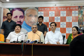 press meet of Dilip ghosh