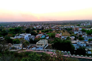 Beautiful pictures of Hanuman Tauria Temple of chhatarpur