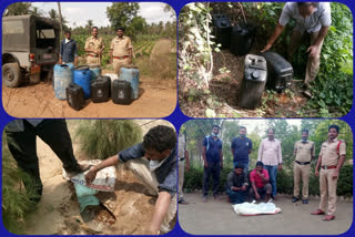 due to corona lockdown Excise Officers Attack on liquor shops at Atreyapuram mandal in east godavari district