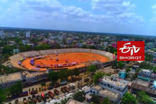 krishna dst  gudivada drone visuals about lock down