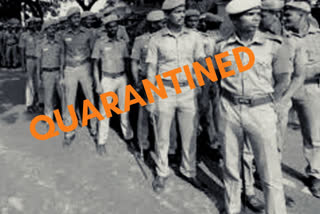 Moradabad violence  Nawabpura stone-pelting incident  quarantine  COVID-19  73 cops quarantined in Moradabad  ഉത്തര്‍ പ്രദേശ്  കൊവിഡ്-19  നിരീക്ഷണത്തില്‍  കൊവിഡ്-19 പോസിറ്റീവാണ്