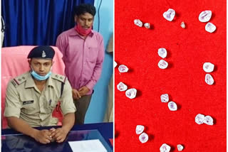 Smuggler arrested with 24 diamonds in Gariaband
