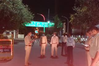 Noida police deployed at 200 checking point and taking action against lockdown violators