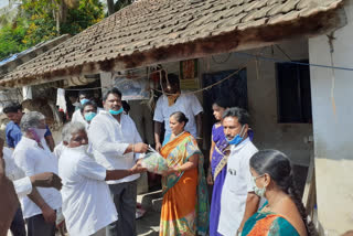 kottapet mla chirla jaggireddy distribute daily needs in east godavari district