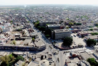 Bhiwani police taking help of drone camera