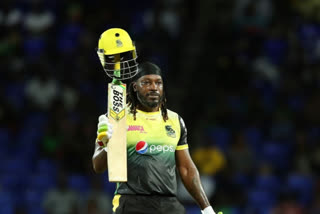 West Indies batsman Chris Gayle