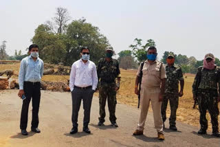 collector-inspected-jharkhand-border-in-jashpur