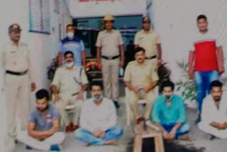 four employees arrested in murder case in gulbarga karnataka