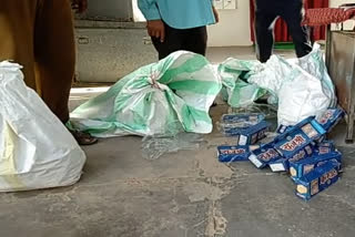 police raided the business of selling the gutka