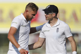 England stalwarts James Anderson, Stuart Broad