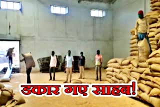 dungarpur news  29 quintal wheat scam  wheat scam in dungarpur  wheat scam