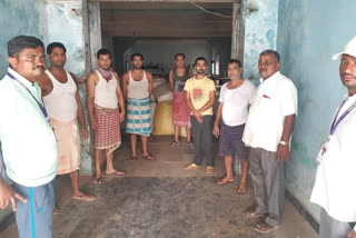 6 bihari people stay in rajkumar kalyana mantapa