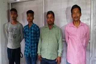 four-people-arrested-for-involved-in-tiger-killing-case-of-golaghat