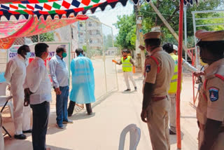 three containment zones opened at quthbullapur