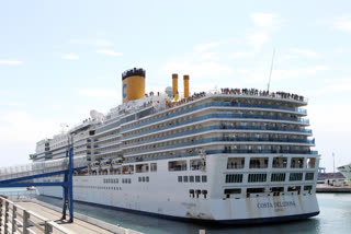 The Costa Deliziosa cruise ship reached its final destination in Genoa, Italy on Wednesday, ending a journey around the world with the outside world and the coronavirus pandemic.