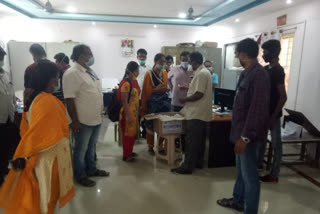 distribution of ayush medicine at narasannapeta