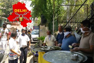 1000 people are being fed daily in Mansarovar Gardens during the lockdown