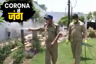 Fire Department team arrived in Ghaziabad Dasna jail during corona