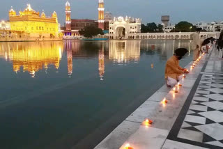 ਸ੍ਰੀ ਗੁਰੂ ਅੰਗਦ ਦੇਵ ਜੀ ਦੇ ਪ੍ਰਕਾਸ਼ ਦਿਹਾੜੇ ਮੌਕੇ ਦਰਬਾਰ ਸਾਹਿਬ 'ਚ ਹੋਈ ਦੀਪਮਾਲਾ