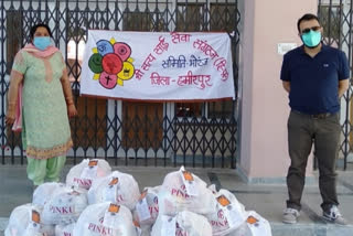 free ration distribution during lockdown