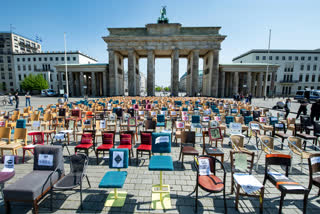 Plight of eatery outlets in Germany draws 'Empty Chair' protests