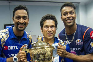 Sachin, krunal, all-rounder Hardik Pandya