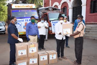 Infosys Gave Food Kit for 2,800 civilians