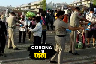 keshopur mandi mask distribution prevention of corona