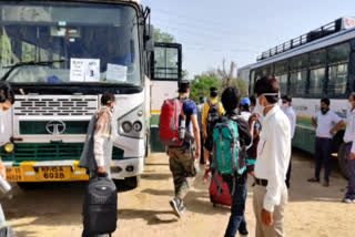 105 Himachalis students stranded in Rajasthan also return home today