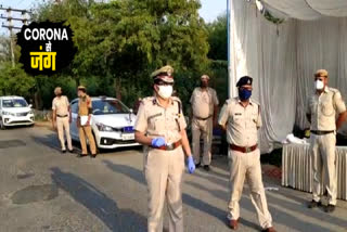 Joint CP visited Quarantine Center in delhi during the corona