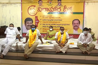 TDP district president who was on a hunger strike