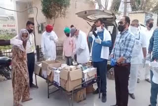 Free medicines given to the needy person