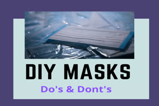 COVID-19: Precautions while using a DIY mask