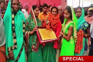 Kapilo Panchayat received Nanaji Deshmukh National Gaurav Gram Sabha Award in g