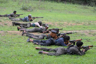 A naxalite killed in police naxalite encounter in Sukma