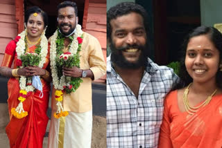 നടന്‍ മണികണ്ഠന്‍ വിവാഹിതനായി  Actor Manikandan wedding  നടന്‍ മണികണ്ഠന്‍  മണികണ്ഠന്‍ വിവാഹിതനായി  ലോക്ക് ഡൗണ്‍ വിവാഹം  malayalam Actor Manikandan