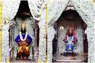 pandharpur vithhl temple  पंढरपूर विठ्ठल मंदिर  पंढरपूर विठ्ठल मंदिर अक्षय्य तृतीया  pandharpur vithhl temple akshaya tritiya