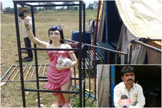 Bihar artist trapped due to lockdown in Sukurhutu village in ranchi