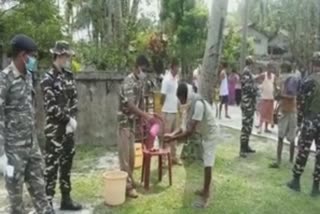 relief distribute by SSB